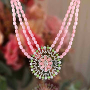 Pink Morganite Necklace