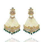 Statement Polki Earrings