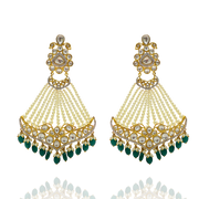 Statement Polki Earrings