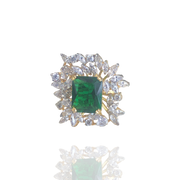 emerald stone ring
