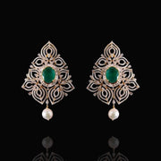 gold designer earrings