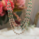 Long Silver Rani Haar Pendant