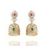 Colorful Earrings with Butta