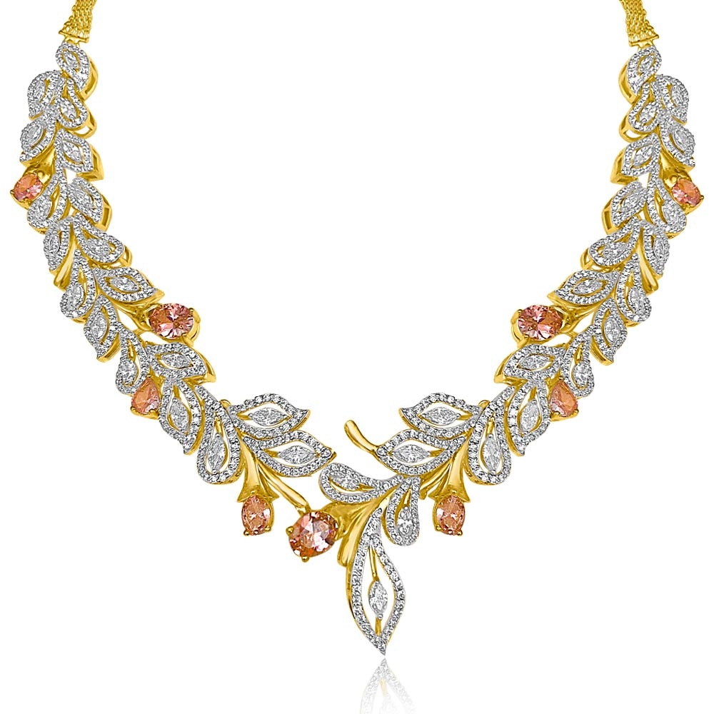  Cocktail Necklace with 925 Silver