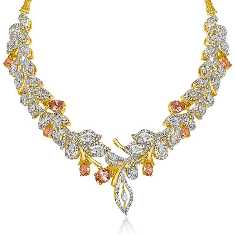  Cocktail Necklace with 925 Silver