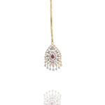gold tikka design