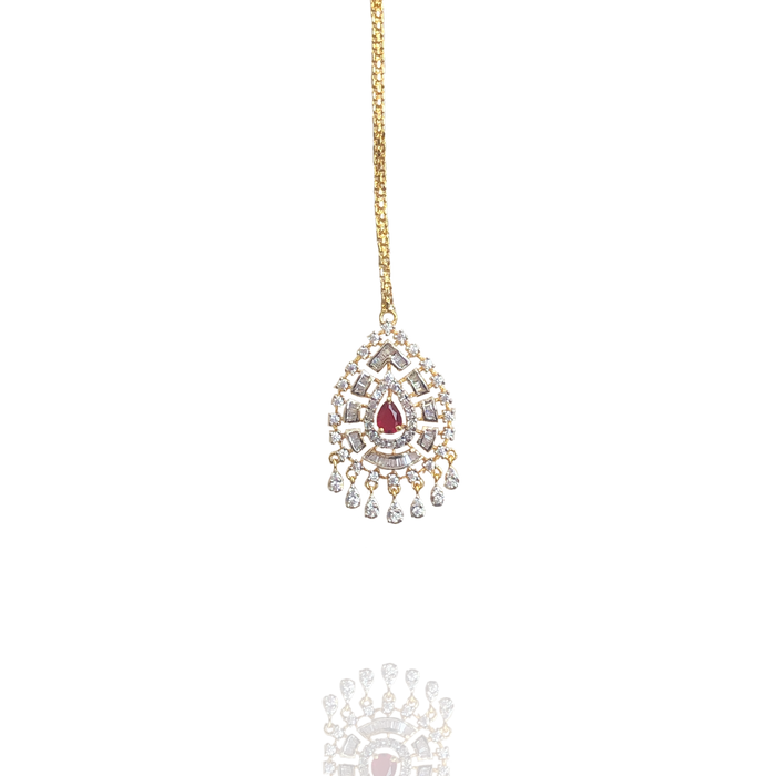 gold tikka design