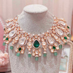 CZ Polki Necklace