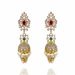 pearl jhumkas
