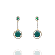 Emerald Earrings