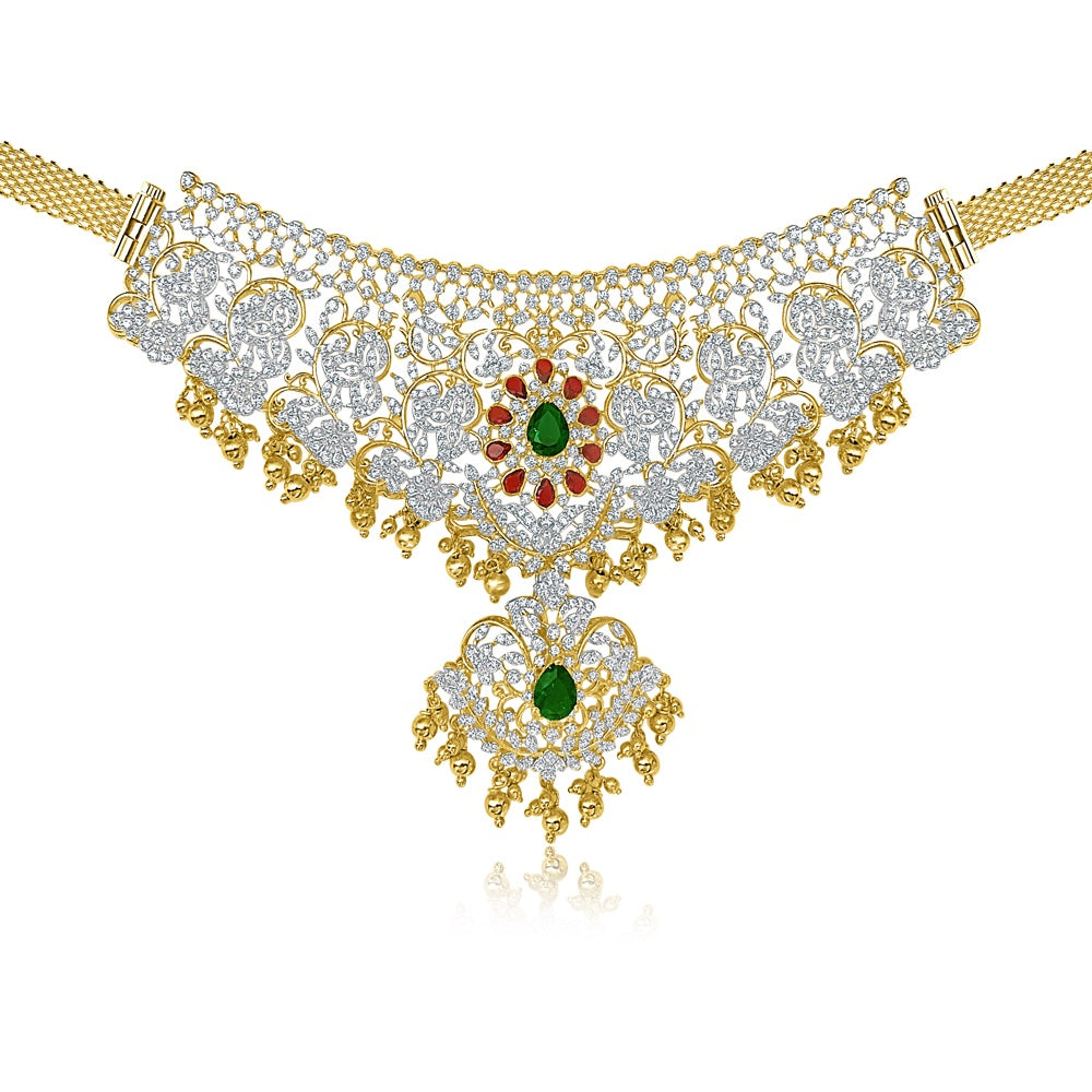 Choker - Bridal Necklace Combo