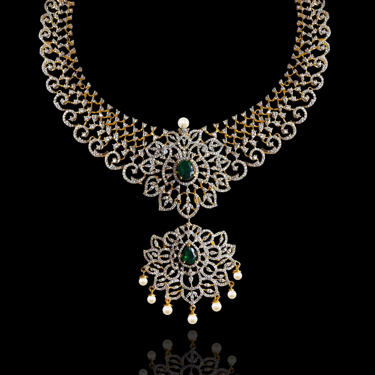 Diamond Look Necklace