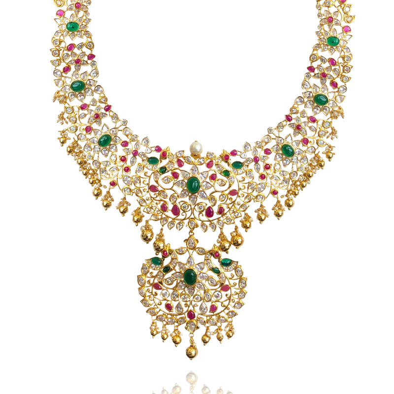 Looking for custom made 18K gold plated latest gold necklace