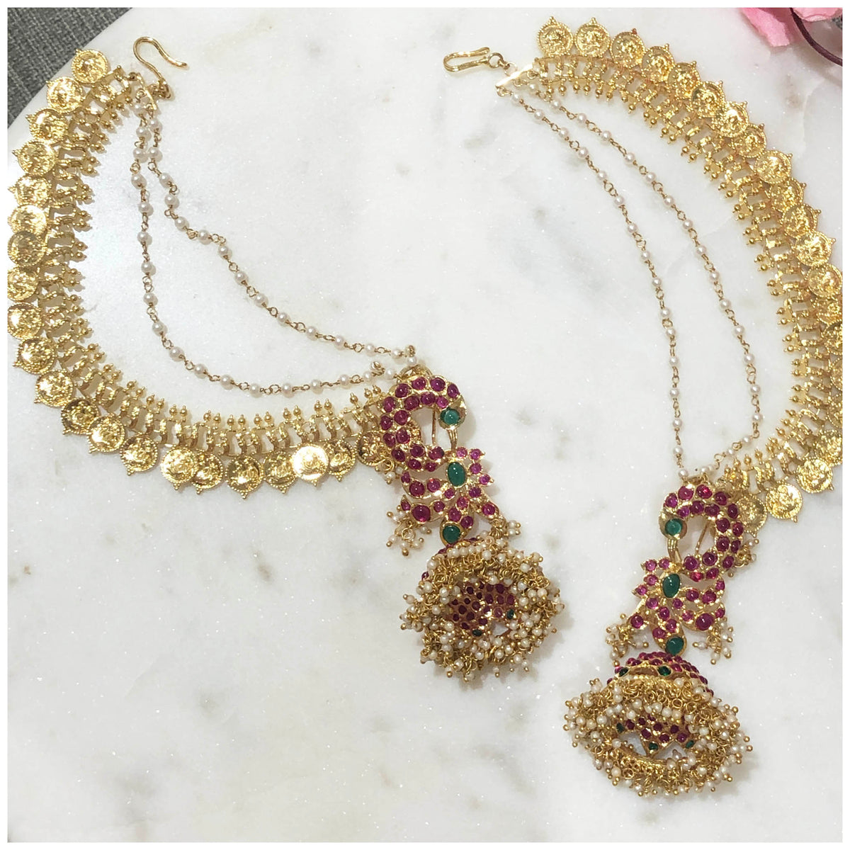 Flaunt Yourself Gold Kanoti Earring Design