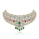 Intricate Beauty - Bridal Choker Set