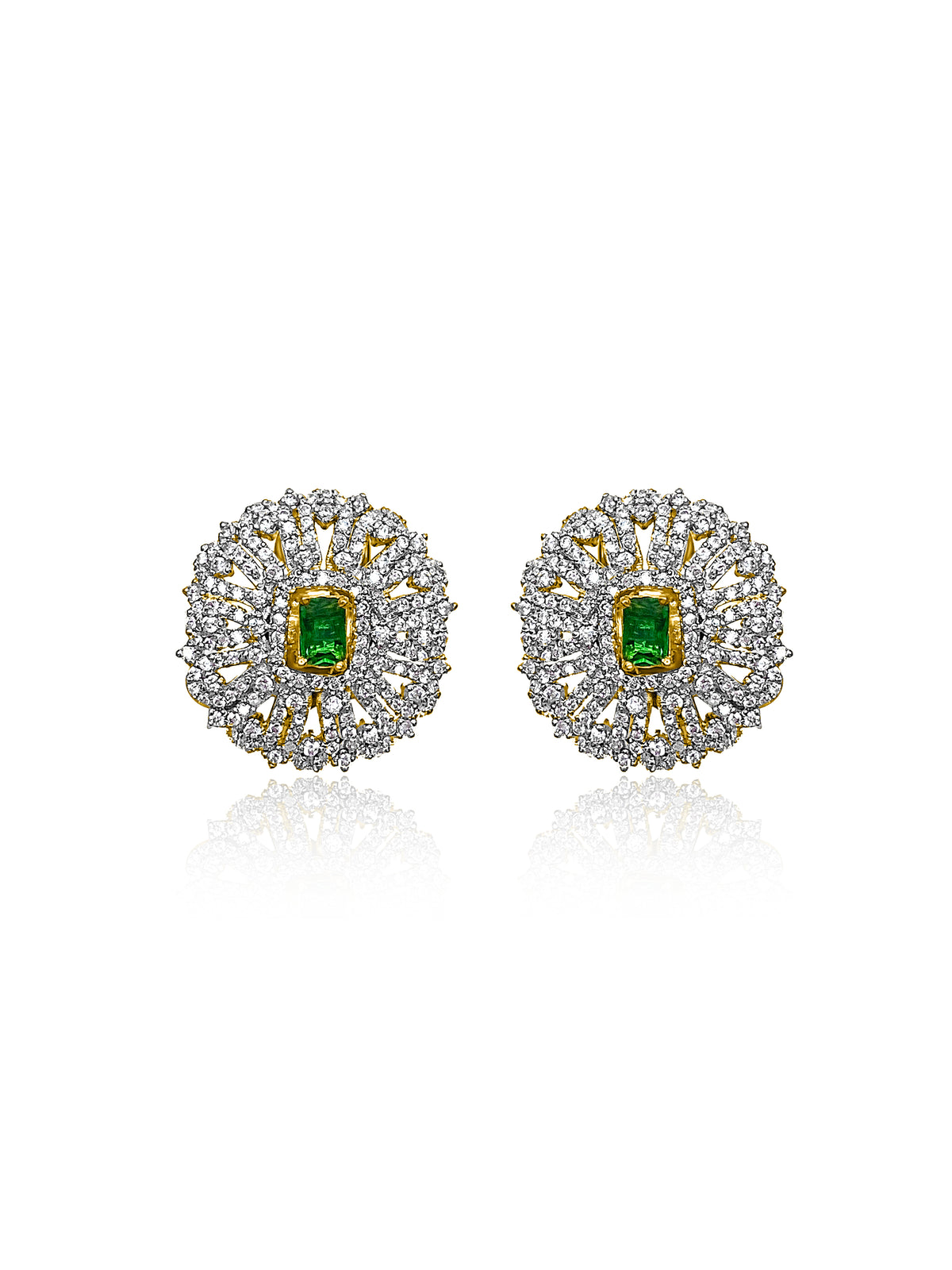 Emerald Studs