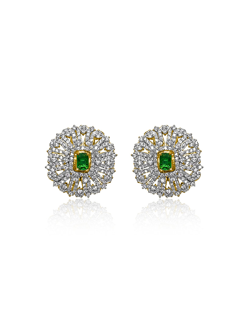 Emerald Studs