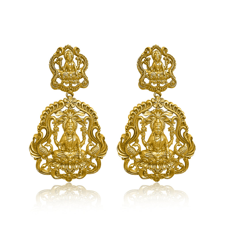 Ganesha Temple Earrings