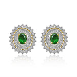 Oval Green Tops