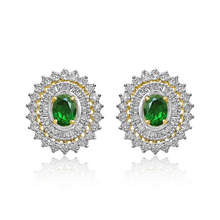 Oval Green Tops