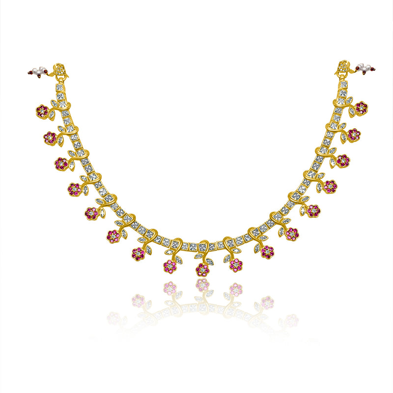 Rose Drop Necklace