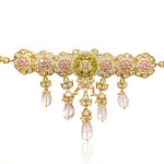 Pink Polki Look Choker