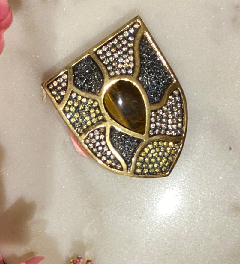 Unique Tiger Eye Pendant