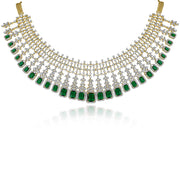 Design of Diamond Look Necklace