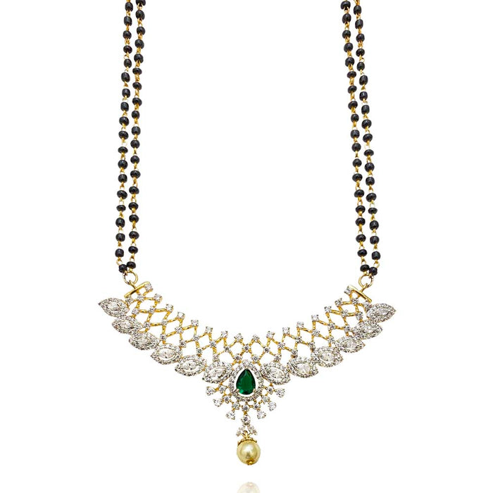 Latest Model  slver Nallapusalu Mangalsutra