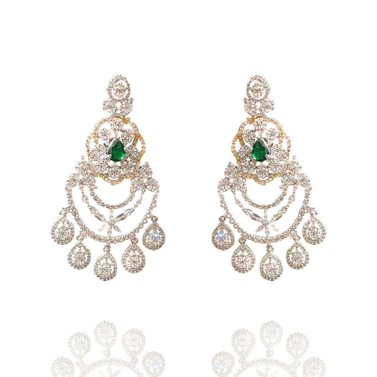 Medley of Sparkling Diamonds - Sneha Rateria Store