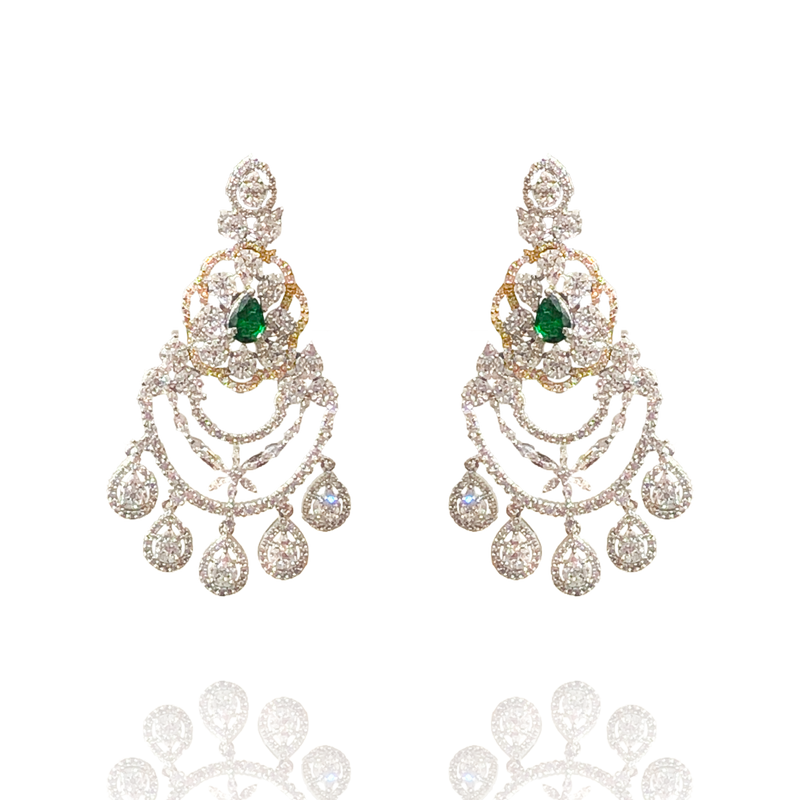 Medley of Sparkling Diamonds - Sneha Rateria Store
