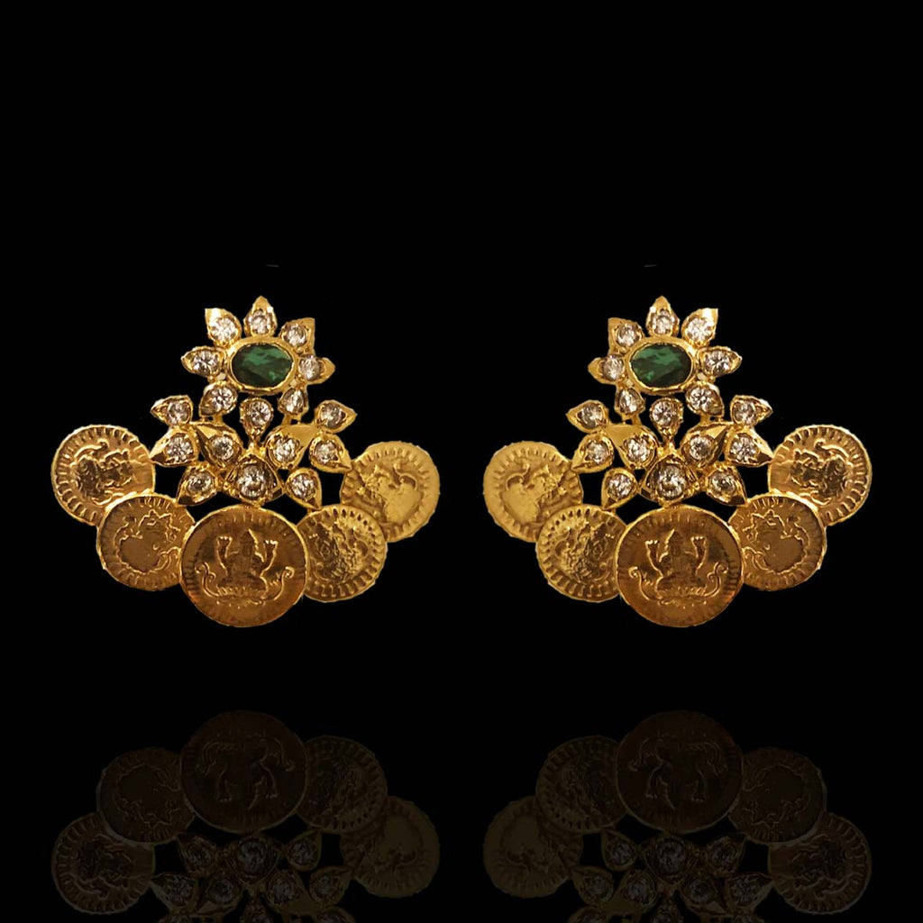 Gold Earring Designs For Daily Use  Blingvine