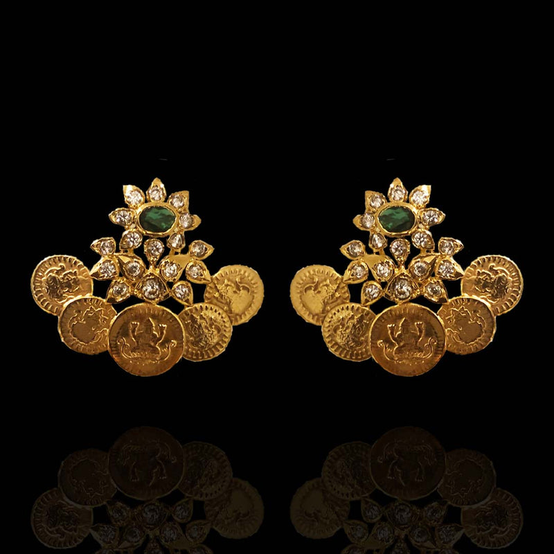 classy and trendy small all Gold earrings designs for daily wear | Gold earrings  designs, Designer earrings, Gold fashion necklace