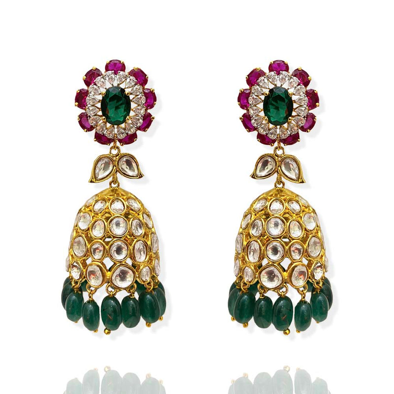 Earrings of Polki