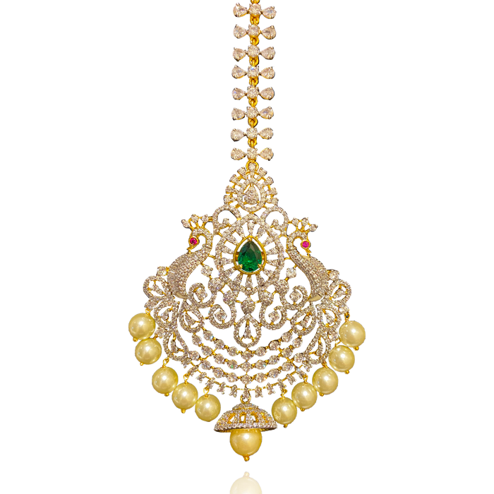 Peacock Spectacle - Statement Mangtikka
