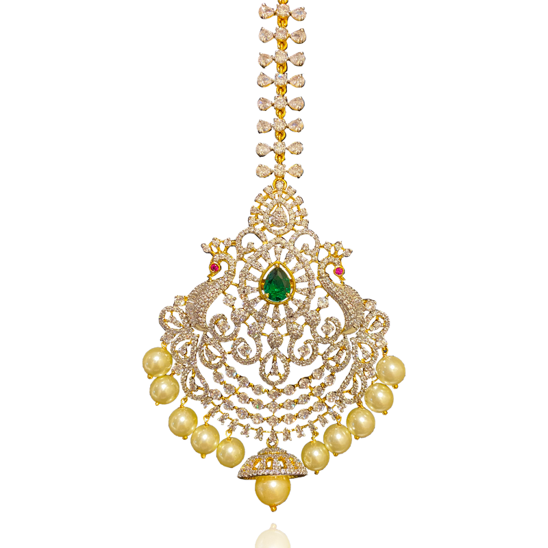 Peacock Spectacle - Statement Mangtikka