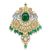 Big Pendant Design with Peacock