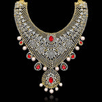 Perfect Expression of Grandness - Heavy Bridal Necklace