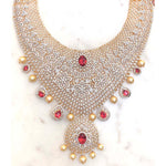 Perfect Expression of Grandness - Heavy Bridal Necklace