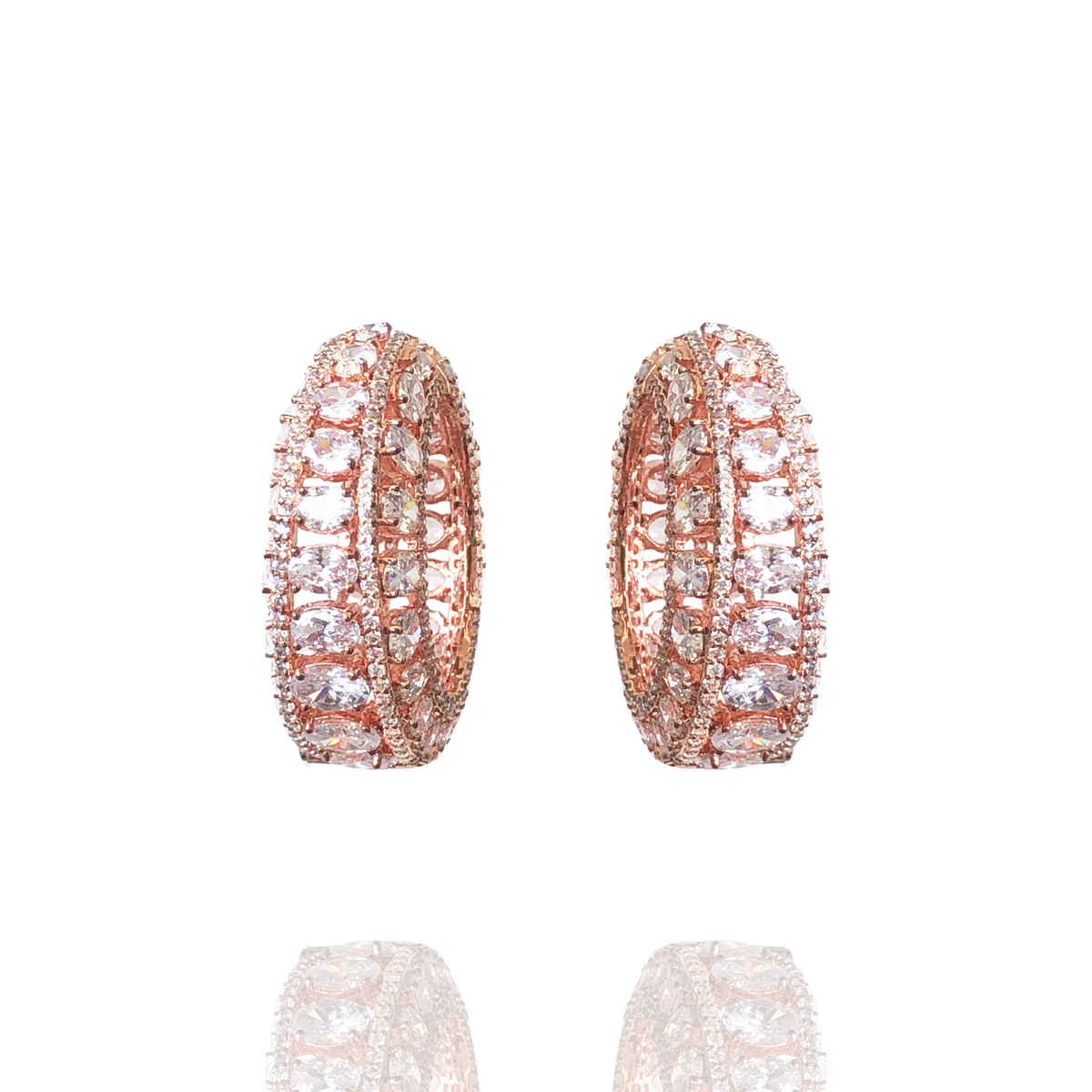 Rose Gold Earrings