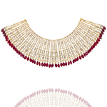 Sassy - CZ Gold Choker Necklace Design