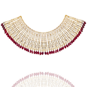 Sassy - CZ Gold Choker Necklace Design