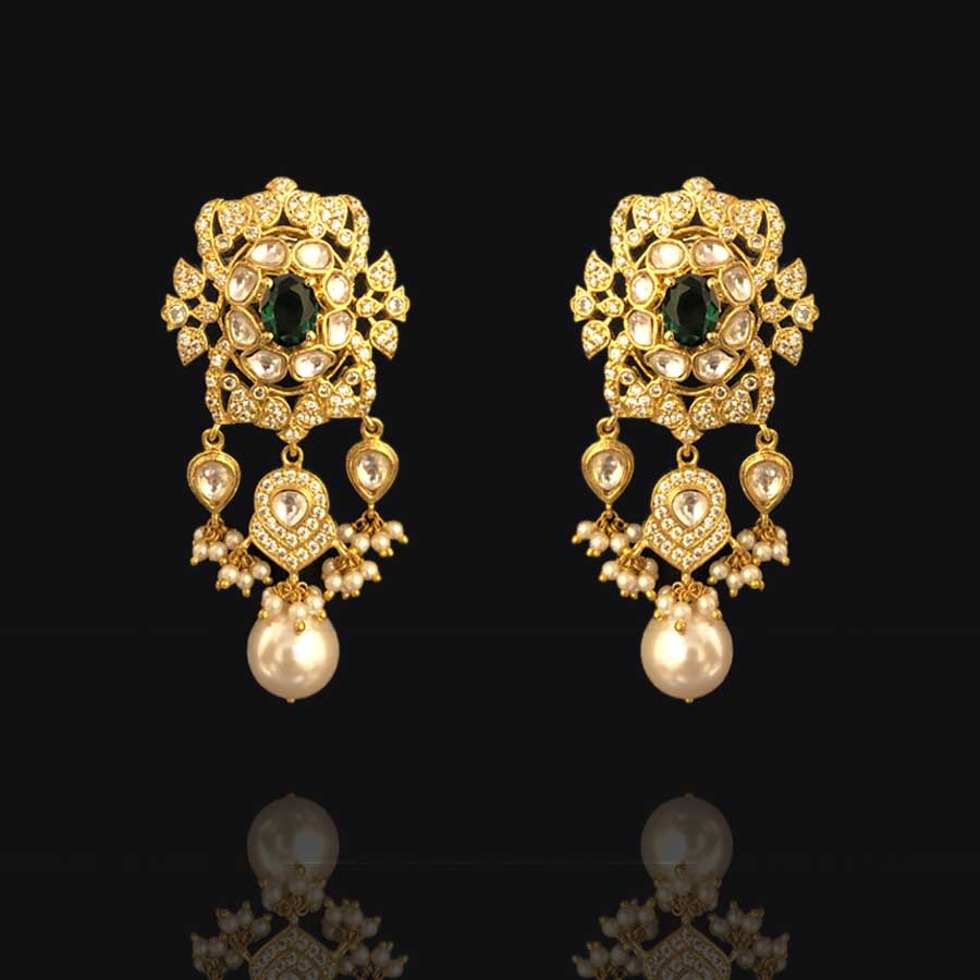 Scintillating Polkis - Sneha Rateria Store