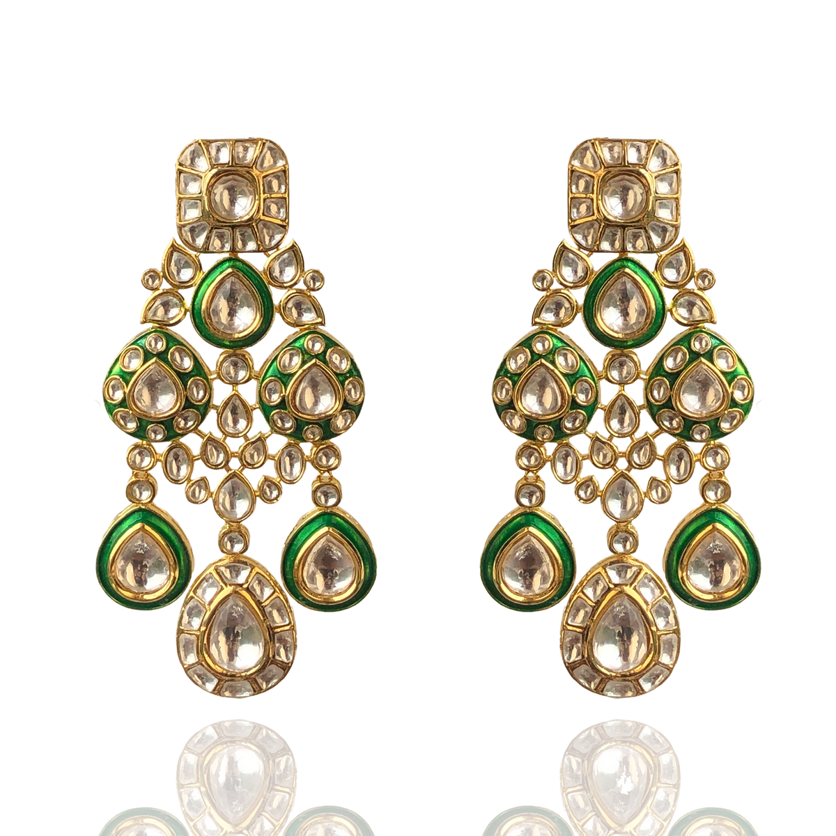 Scintillating Polkis - Sneha Rateria Store