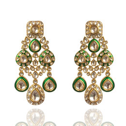 Scintillating Polkis - Sneha Rateria Store