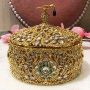 Shining Kumkum Box - Sneha Rateria Store