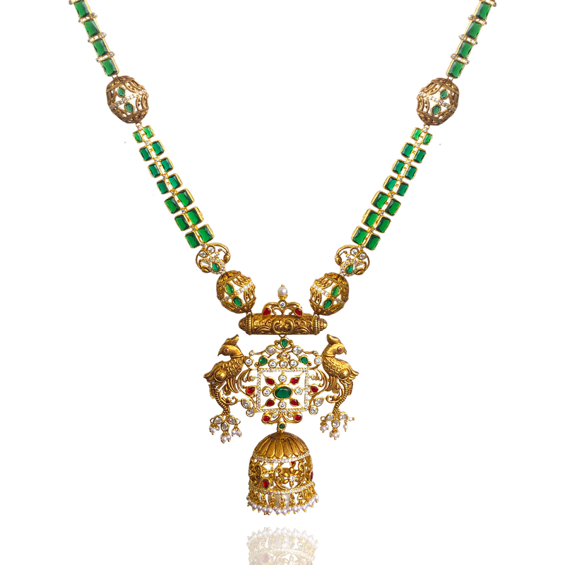 Sparkling Beauty - Temple Design Necklace