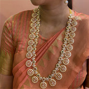 Sparkling Galaxies - Long Haram Necklace Design