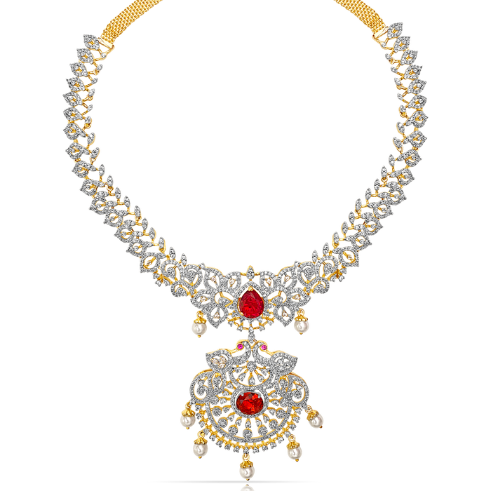 Necklace Design of Diamond Look