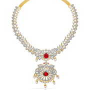 Necklace Design of Diamond Look